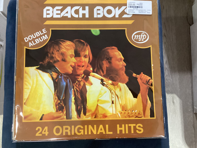 THE BEACH BOYS = DOUBLE ALBUM (BELGIUM 1977) (USED)