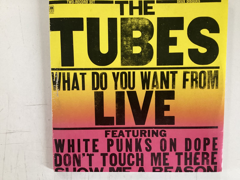 THE TUBES = WHAT DO YOU WANT FROM LIVE (CDA 1978) (USED)