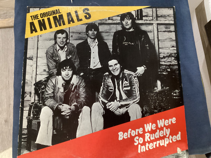 THE ANIMALS = BEFORE WE SO RUDELY INTERRUPTED (USA) (1977) (USED)