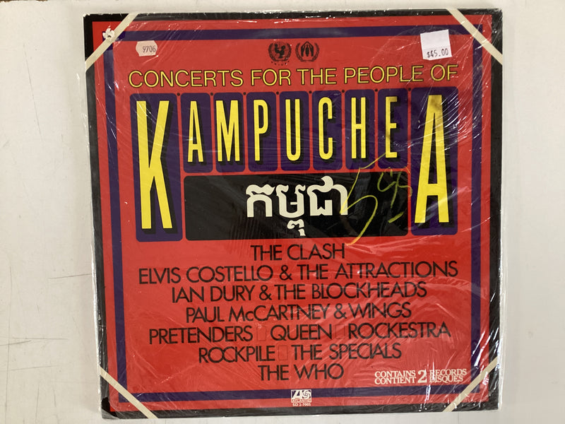 CONCERTS FOR THE PEOPLE OF KAMPUCHEA = FEATURING THE WHO (AUS 1981) (USED)