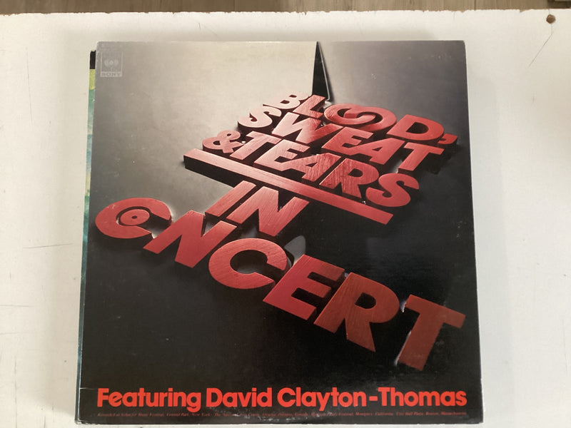 BLOOD, SWEAT & TEARS = IN CONCERT (JAP 1976) (USED)