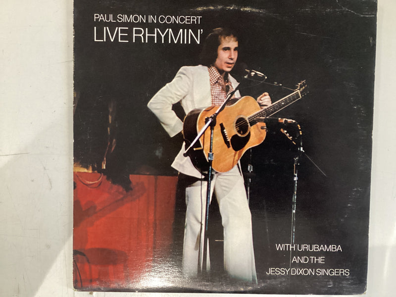 SIMON, PAUL = LIVE RHYMIN’ (CDN 1974) (USED)