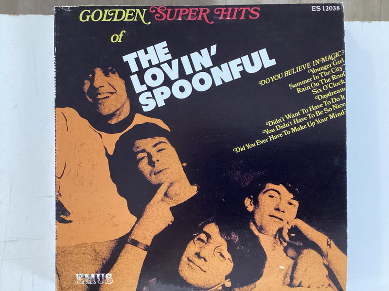 THE LOVIN’ SPOONFUL = GOLDEN SUPER HITS (USA 1978) (USED)