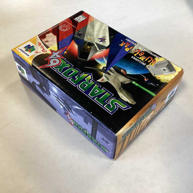 STAR FOX 64 (BOX & MANUAL ONLY) (NINTENDO 64) (USED)