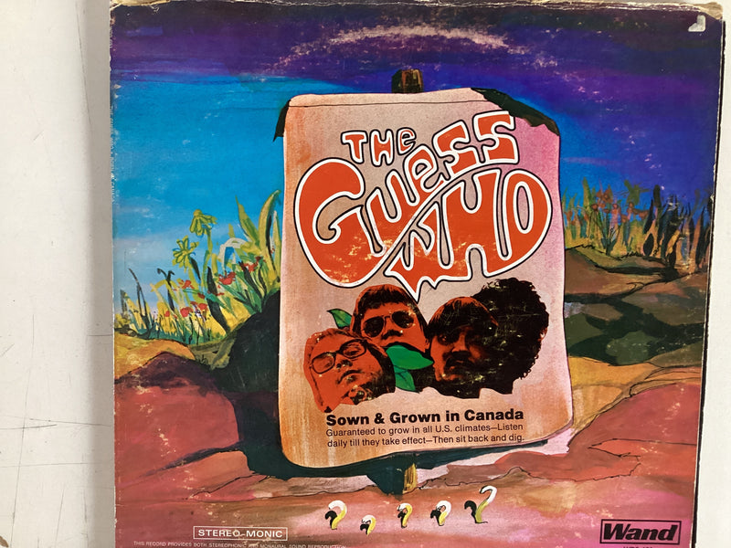 THE GUESS WHO = SOWN & GROWN IN CANADA (USA 1970) (USED)