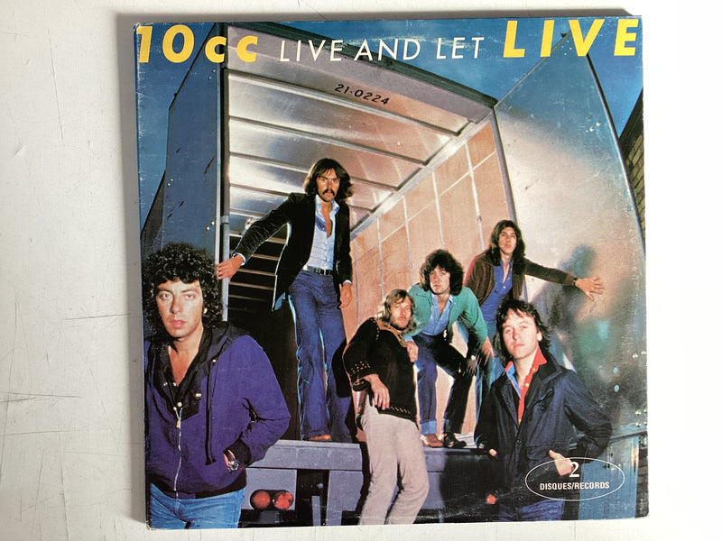 10CC = LIVE AND LET LIVE (CDA 1977) (USED)