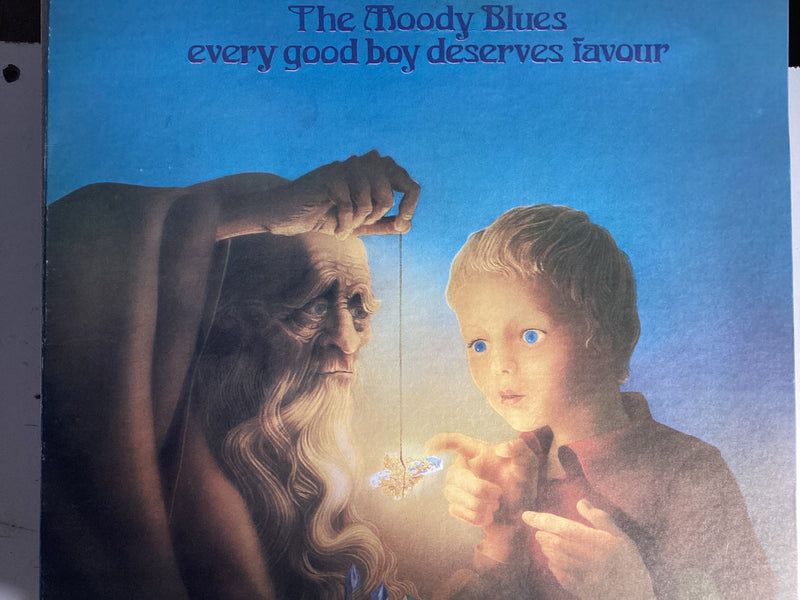 THE MOODY BLUES = EVERY GOOD BOY DESERVES FAVOUR (USA 1971) (USED)