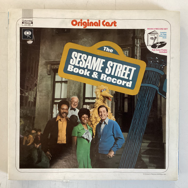 SESAME STREET = BOOK & RECORD (CAST) (US 1970) (USED)