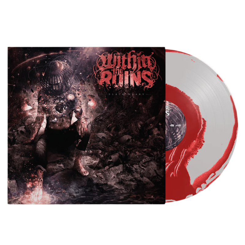 WITHIN THE RUINS = BLACK HEART (180G/SPLIT)