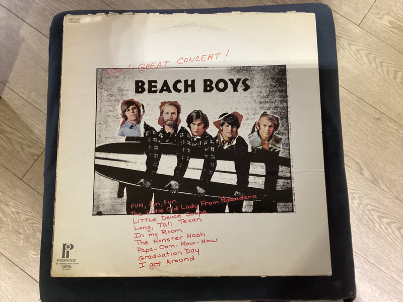 THE BEACH BOYS = WOW! GREAT CONCERT! (USA 1972) (USED)