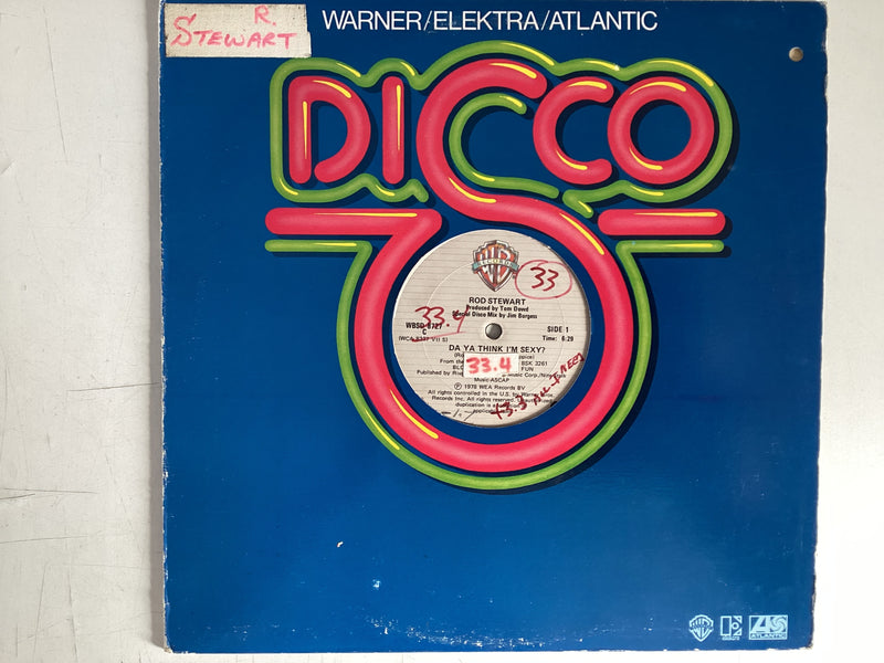 STEWART, ROD = DA YA THINK I’M SEXY (USA 1978) (USED)