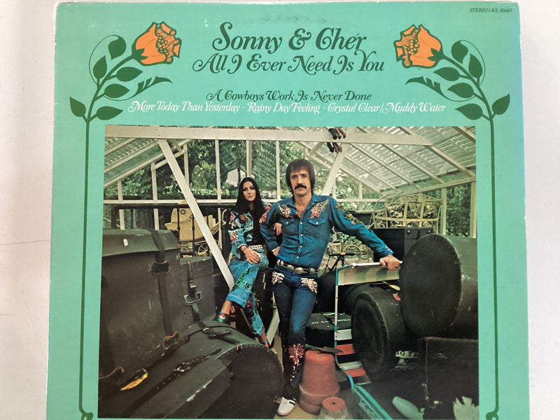 SONNY & CHER = ALL I EVER NEED IS YOU (USA 1972) ()USED)