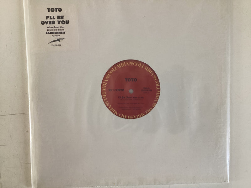 TOTO = I’LL BE OVER YOU (CDA 1986) (USED)