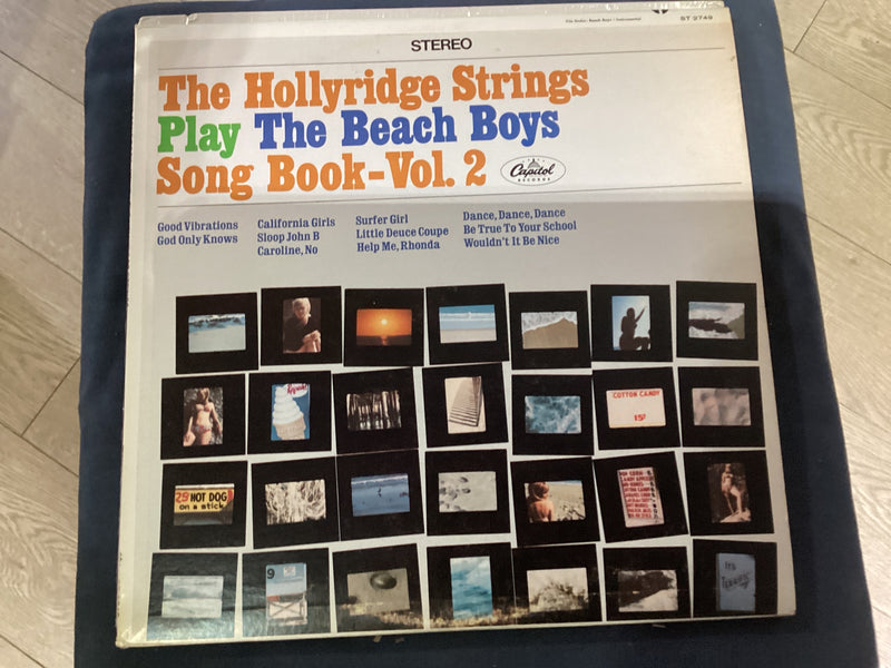 THE HOLLYRIDGE STRINGS = PLAY THE BEACH BOYS SONG BOOK VOL 2 (CDA 1966) (USED)