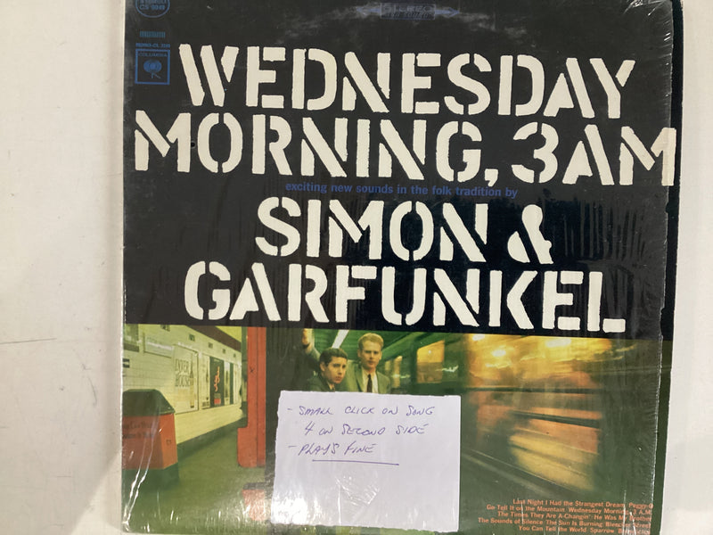 SIMON & GARFUNKEL = WEDNESDAY MORNING 3 AM (USAN 1964) (USED)