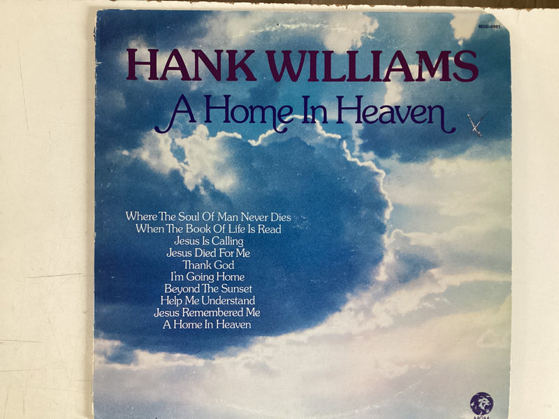 WILLIAMS, HANK = A HOME IN HEAVEN (USA 1975) (USED)