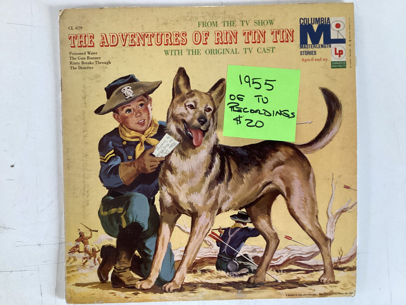 THE ADVENTURES OF RIN TIN TIN (USA 1955) (USED)