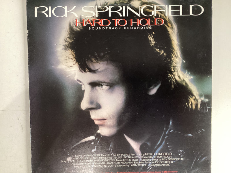 SPRINGFIELD, RICK = HARD TO HOLD (CDA 1984) (USED)