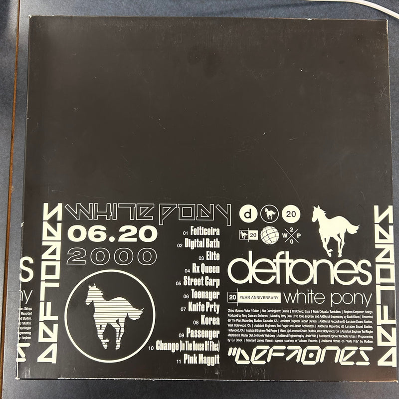 DEFTONES = WHITE PONY: 20TH ANN. (4LP/180G) (US 2020) (USED)