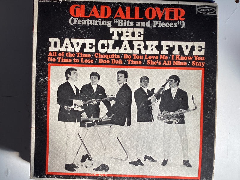 THE DAVE CLARK FIVE = GLAD ALL OVER (USA 1964) (USED)