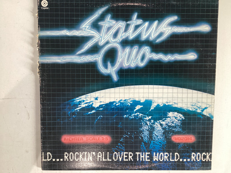 STATUS QUO = LD…ROCKIN’ ALL OVER THE WORLD (CDA 1977) (USED)