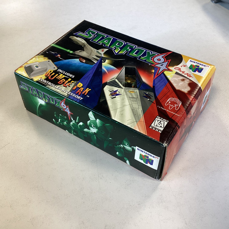 STAR FOX 64 (BOX & MANUAL ONLY) (NINTENDO 64) (USED)