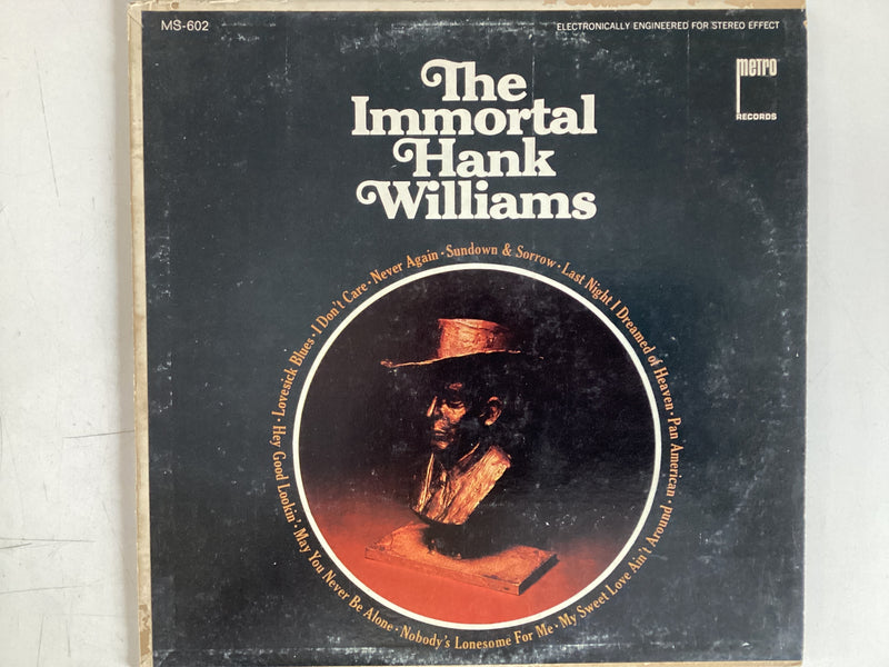 WILLIAMS, HANK = THE IMMORTAL (CDA 1966) (USED)