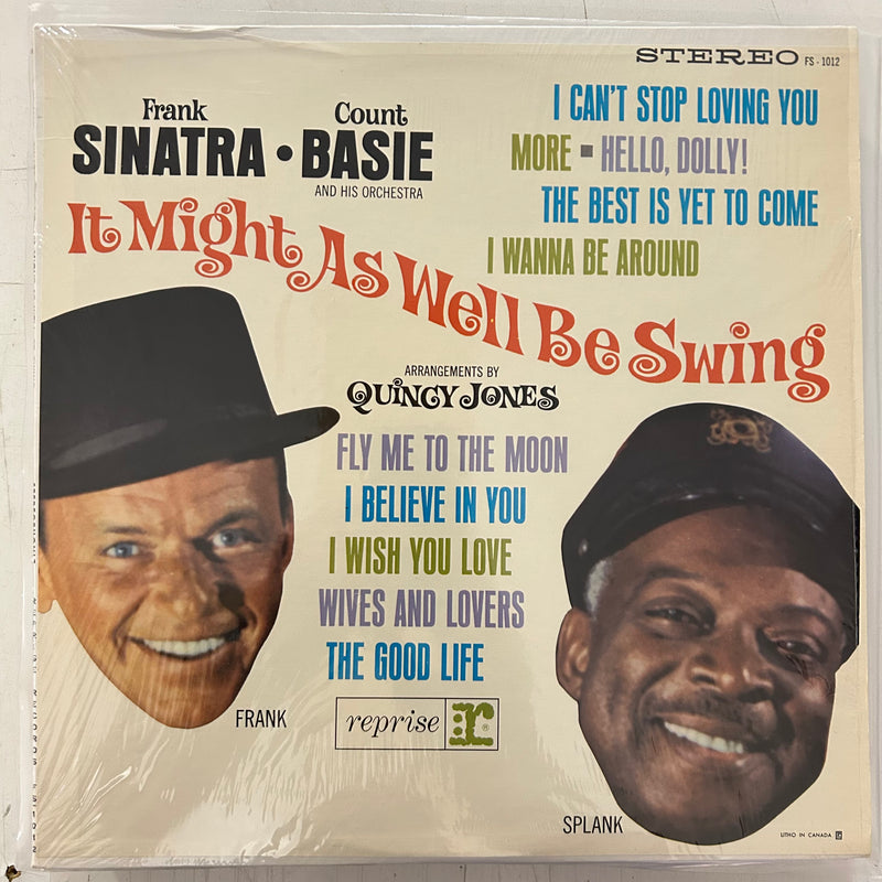 SINATRA, FRANK / COUNT BASIE = IT MIGHT AS WELL BE SWING (STEREO) (CDN 1964) (USED)