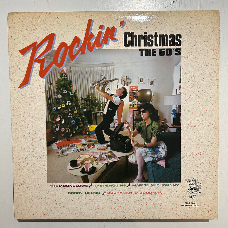 VARIOUS = ROCKIN' CHRISTMAS: THE 50'S (US 1984) (USED)