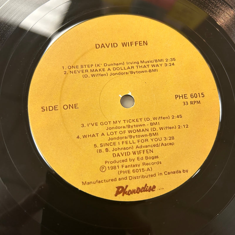 WIFFEN, DAVID = DAVID WIFFEN (1970s REISSUE) (USED)