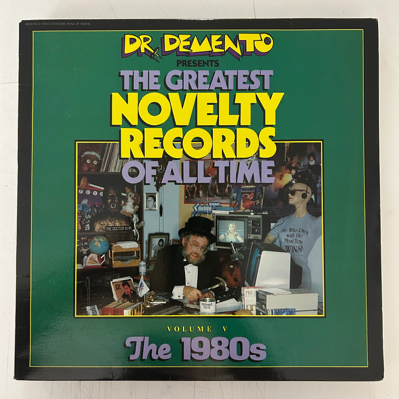 DR. DEMENTO = GREATEST NOVELTY RECORDS OF ALL TIME: VOL. V 1980'S (US 1985) (USED)