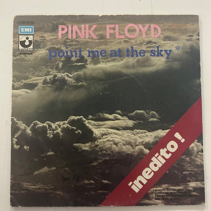 PINK FLOYD = POINT ME AT THE SKY (7 IN./ITALY) (USED)