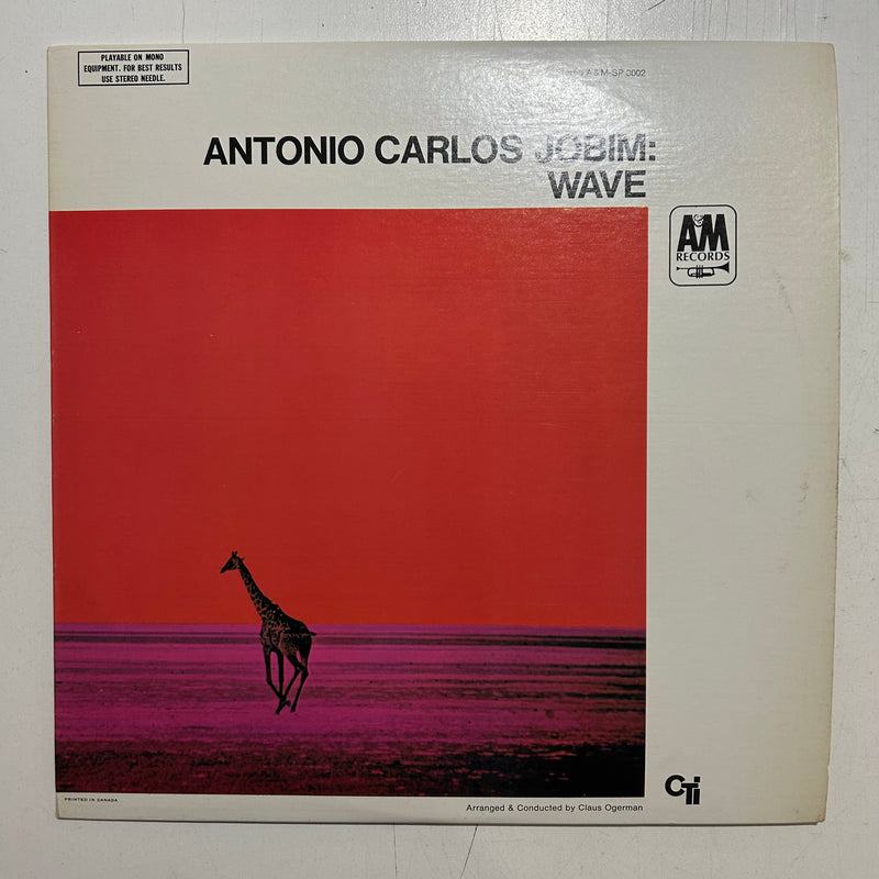 JOBIM, ANTONIO CARLOS = WAVE (CDN 1967) (USED)