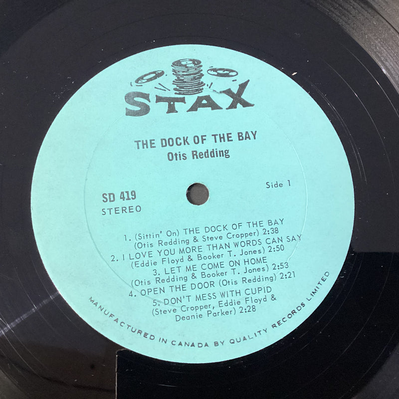 REDDING, OTIS = DOCK OF THE BAY (CDN STAX) (USED)