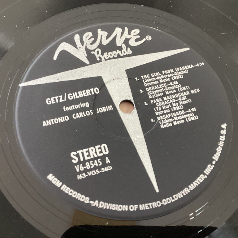 GETZ, STAN GILBERTO, JOAO = GETZ/GILBERTO (US 1964) (USED)