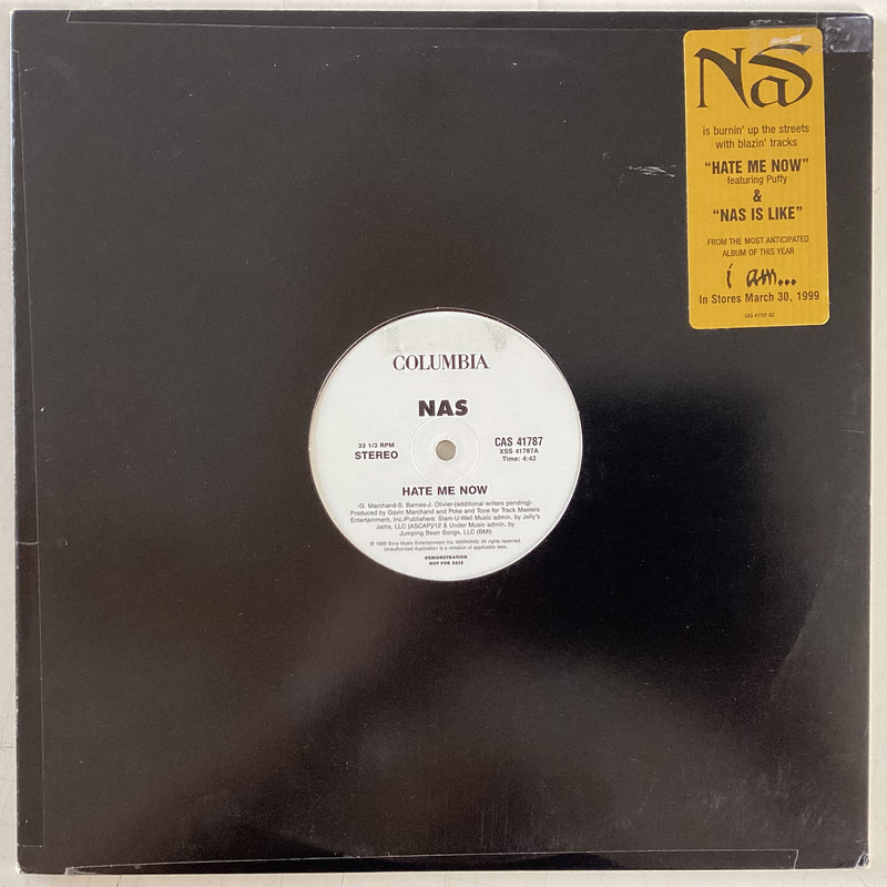 NAS = HATE ME NOW (12 IN.) (US 1999) (USED)