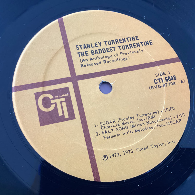 TURRENTINE, STANLEY = BADDEST TURRENTINE (US 1974) (USED)