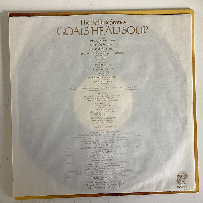 ROLLING STONES = GOATS HEAD SOUP (CDN 1973) (USED)