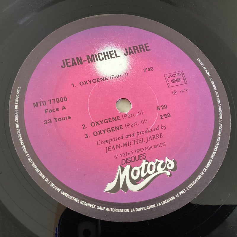 JARRE, JEAN MICHEL = OXYGENE (FRANCE REISSUE) (USED)