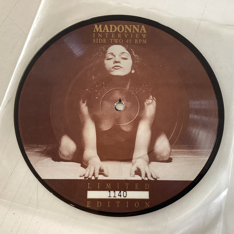 MADONNA = INTERVIEW 1988 (7 IN./PD) (USED)