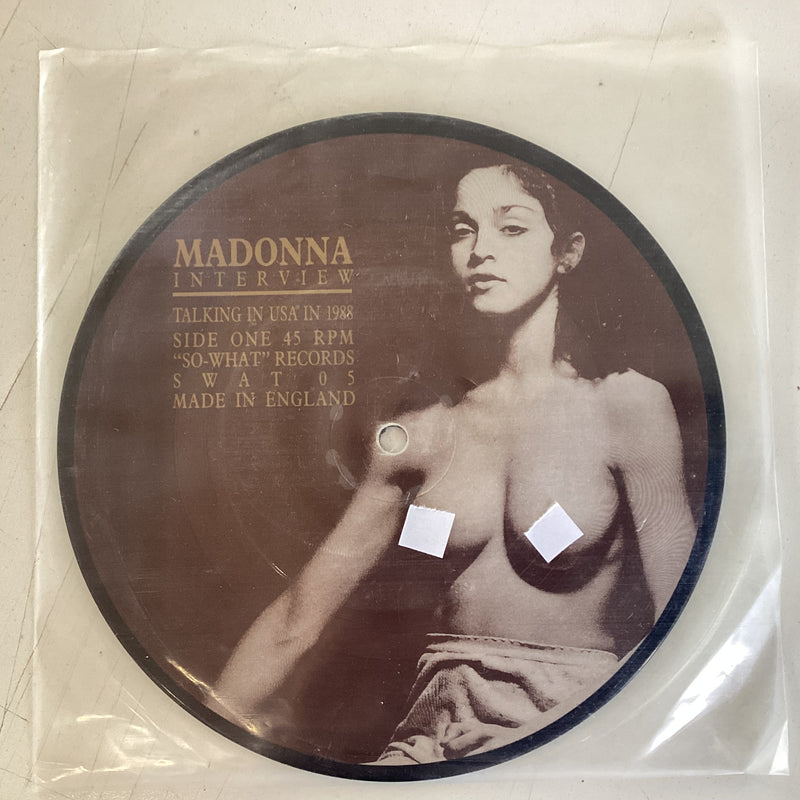 MADONNA = INTERVIEW 1988 (7 IN./PD) (USED)