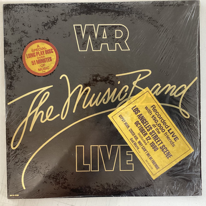 WAR = MUSIC BAND : LIVE (US 1980) (USED)