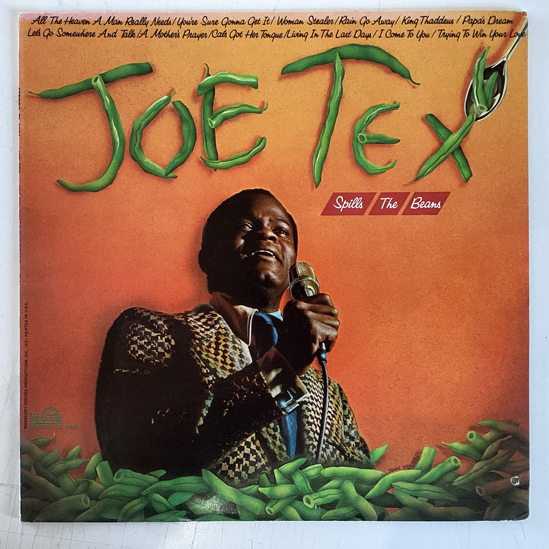 TEX, JOE = SPILLS THE BEANS (US 1972) (USED)