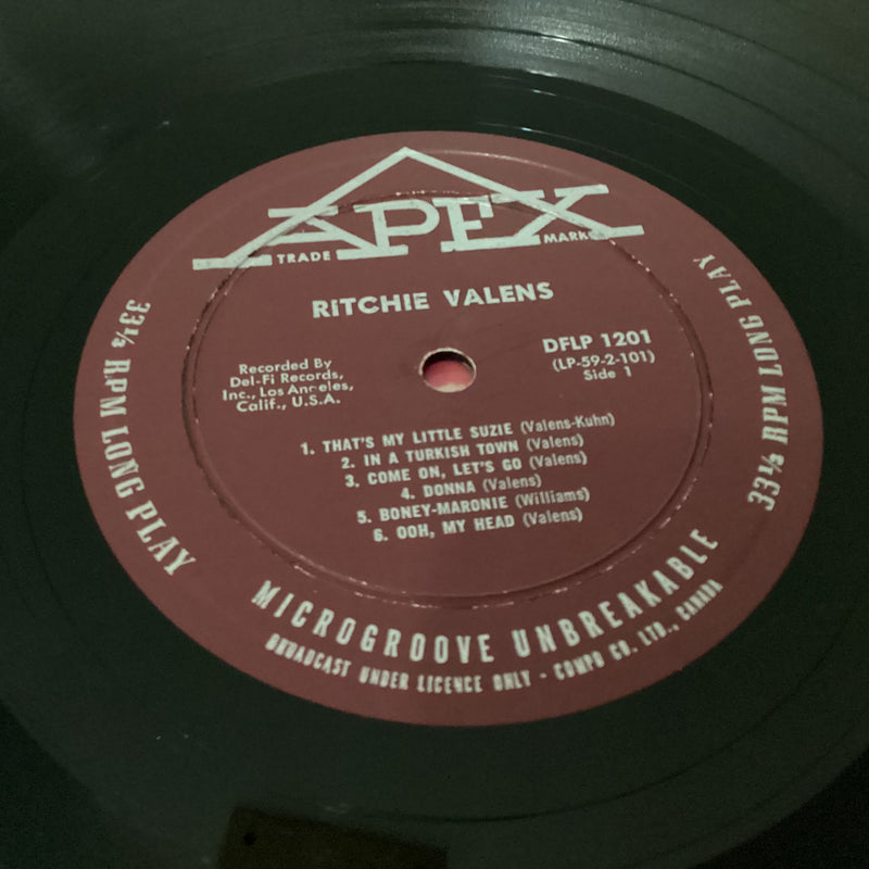 VALENS, RITCHIE = RICHIE VALENS (CDN 1959) (USED)