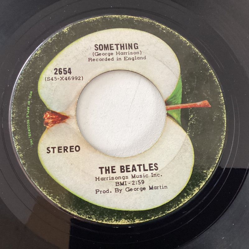 BEATLES = COME TOGETHER / SOMETHING (7 IN.) (WITHDRAWN) (CDN 1969) (USED)