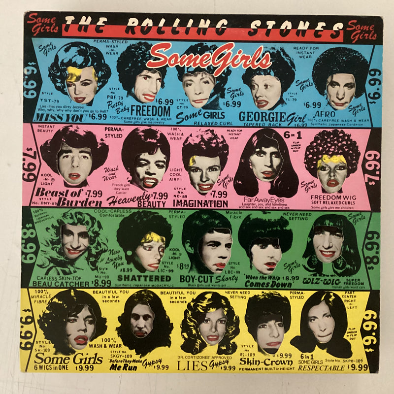 ROLLING STONES = SOME GIRLS "GIRLS COVER" (CDN 1978) (USED)