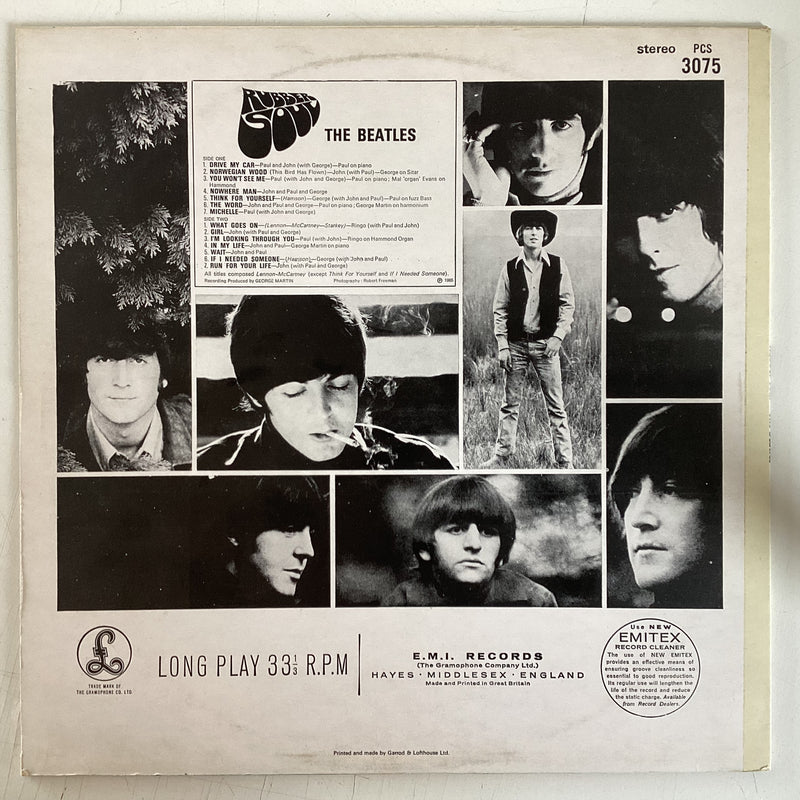 BEATLES = RUBBER SOUL (UK 1976 REISSUE) (USED)