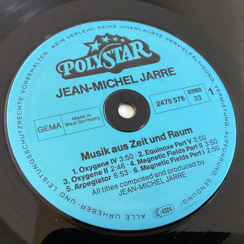 JARRE, JEAN-MICHEL = MUSIK AUS ZEIT UND RAUM (GERMANY 1982) (USED)