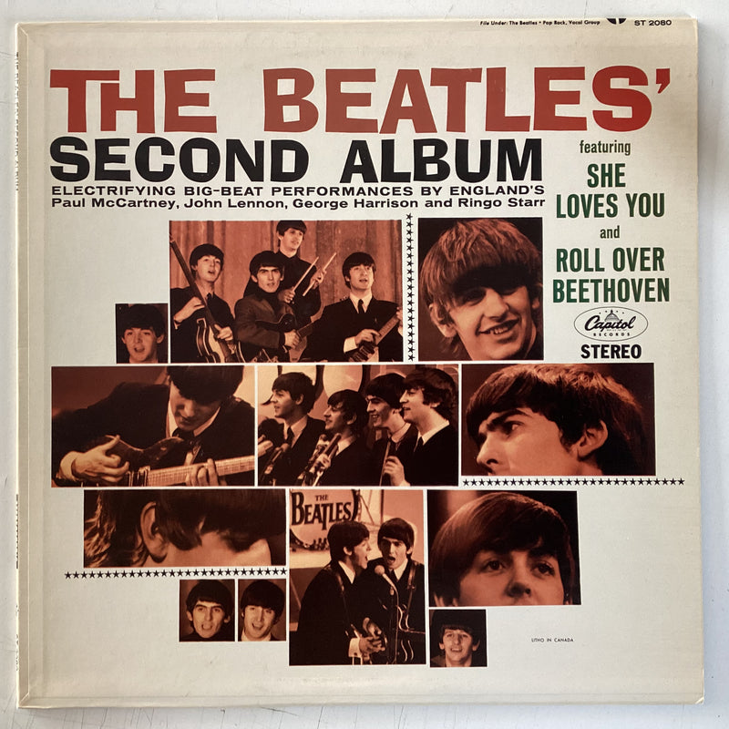 BEATLES = SECOND ALBUM (RED TARGET) (CDN 1971) (USED)