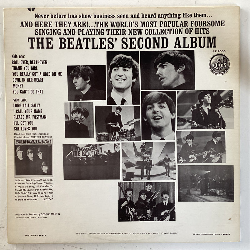 BEATLES = SECOND ALBUM (RED TARGET) (CDN 1971) (USED)